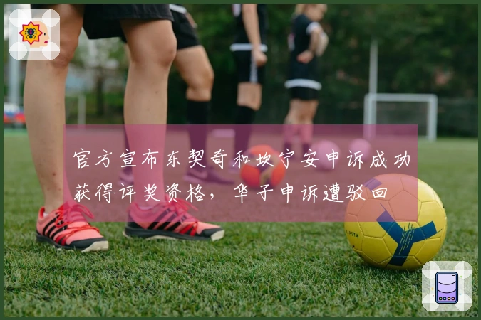 官方宣布东契奇和坎宁安申诉成功获得评奖资格，华子申诉遭驳回
